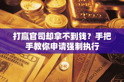 济南打赢官司却拿不到钱？手把手教你申请强制执行